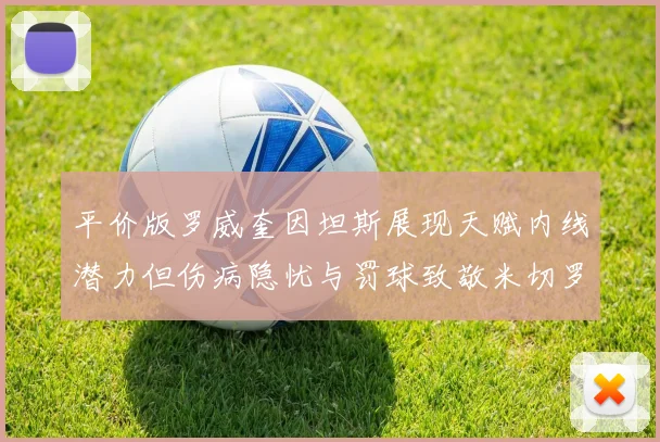 平价版罗威奎因坦斯展现天赋内线潜力但伤病隐忧与罚球致敬米切罗